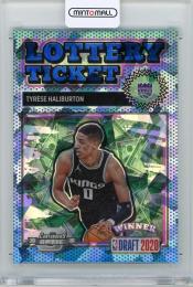 2020-21 PANINI Tyrese Haliburton Contenders Lottery Ticket #12 Sacramento Kings