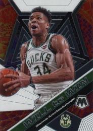 2019-20 Panini Mosaic Will to Win #12 Giannis Antetokounmpo