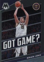 2019-20 Panini Mosaic Got Game? #19 Nikola Jokic