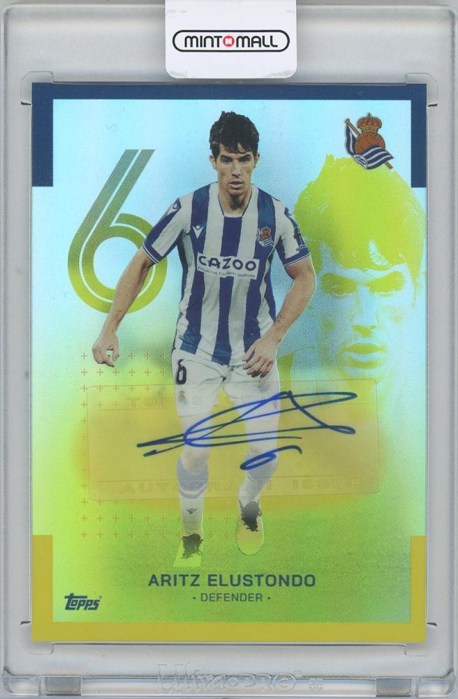 ミントモール / MINT 横浜店 / 2022-23 TOPPS Real Sociedad Team Set Base Card  Autographs Yellow Parallel / ARITZ ELUSTONDO 【19/75】