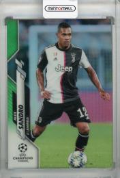 2019-20 Topps Chrome UEFA Champions League Juventus Alex Sandro Base Green(パラレル版) 49/99