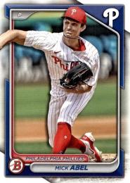 2024 Bowman Draft MLB #BD-78 Mick Abel レギュラーカード