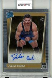 2022 Panini Chronicles WWE  Julius Creed Donruss Optic Rated Rookie Autograph