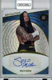 2023 Panini Revolution WWE  Solo Sikoa Autograph