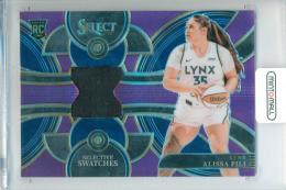 2025 Panini WNBA Select Alissa Pili #SW-AP Selective Swatches Purple Parallel【37/49】
