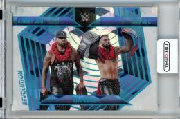 2023 Panini Revolution WWE  Jimmy Uso / Jey Uso The Usos Tag Teams Base Cubic Parallel 24/49