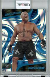 2023 Panini Revolution WWE  Brock Lesnar Base Sunburst Parallel 87/99