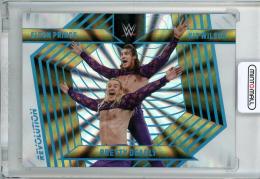 2023 Panini Revolution WWE  Elton Prince / Kit Wilsow Pretty Deadly Tag Teams Base Sunburst Parallel 49/99