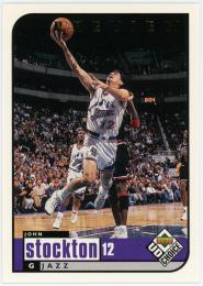 1998-99 UD Choice Preview #142 John Stockton
