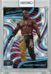 2023 Panini Revolution WWE  "The All Mighty" Bobby Lashley Base Cosmic Parallel 065/149