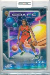 2025-26 Topps Cosmic Chrome Collin Murray-Boyles #SW-8 Space Walk Purple Nebula Refractor Parallel【016/150】 Raptors