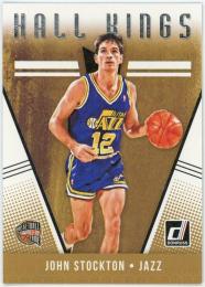 2018-19 Donruss Hall Kings #22 John Stockton