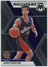 2019-20 Panini Mosaic #293 John Stockton HOF