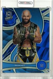 2022 Panini Chronicles WWE  Ricochet Spectra Base Blue Parallel 69/99