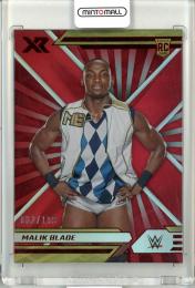 2022 Panini Chronicles WWE  Malik Blade Xr Rookie Base Red Parallel 082/199