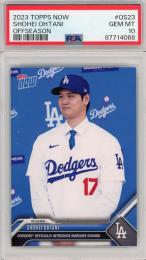 2023 Topps Now Shohei Ohtani  #OS23【PSA10】 Los Angeles Dodgers
