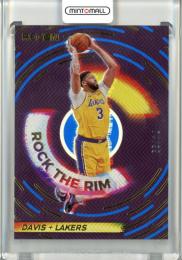 2020-21 Panini Recon Anthony Davis #11 Rock The Rim Blue【74/99】