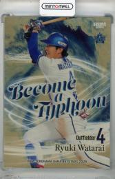 2025 BBM 横浜DeNAベイスターズ 度会隆輝 Become a Typhoon 金紙版【11/90】