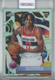 2025-26 Topps Cosmic Chrome Tre Johnson III #115 Refractor Washington Wizards