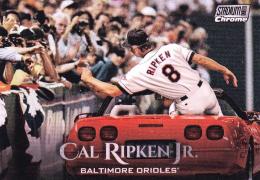 2019 Topps Stadium Club Baltimore Orioles Cal Ripken Jr. Base Chrome Refractorパラレル版