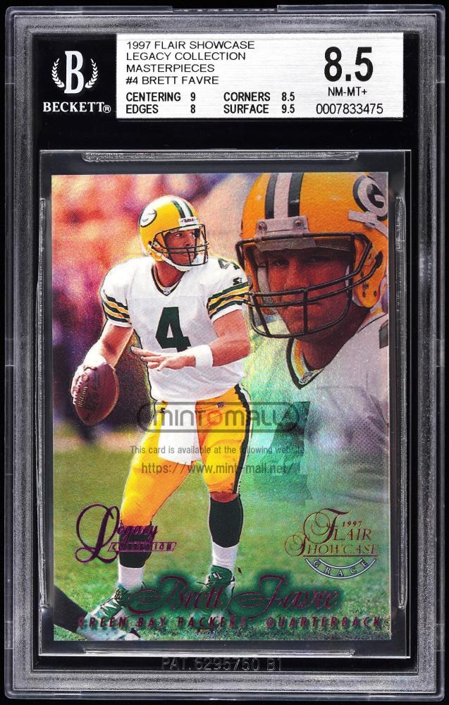 NFL Brett Favre サインカード