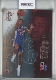 2025-26 Topps Signature Class VJ Edgecombe Chrome #130 RC Philadelphia 76ers