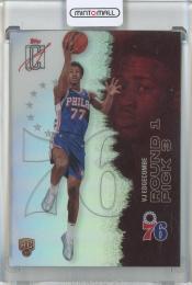 2025-26 Topps Signature Class VJ Edgecombe Chrome Refractors #130 Philadelphia 76ers