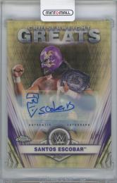 2021 TOPPS Chrome WWE Cruiserweight Greats Autographs Superfractors / SANTOS ESCOBAR 【1/1】