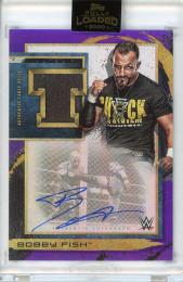 2020 TOPPS WWE FULLY LOADED Autographed Table Relics Purple #TBF Bobby Fish 【09/25】