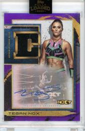 2020 TOPPS WWE FULLY LOADED Autographed Chair Relics Purple #CTN Tegan Nox 【04/25】