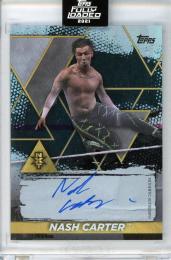 2021 TOPPS WWE FULLY LOADED Future Stars Autographs Onyx #SNC Nash Carter 【35/50】