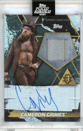 2021 TOPPS WWE FULLY LOADED Autographed Ladder Relics Onyx #LCG Cameron Grimes 【30/50】