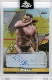 2021 TOPPS WWE FULLY LOADED Future Stars Autographs Gold #SW Walter 【62/99】