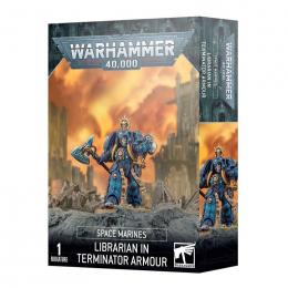 スペースマリーン:ライブラリアン(ターミネイターアーマー装備)【ウォーハンマー:40000】SPACE MARINES: LIBRARIAN IN TERMINATOR ARMOUR (WARHAMMER 40k)【新品】