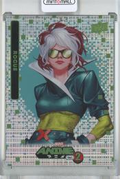 2023 Upper Deck Marvel Anime Vol. 2 Rogue Base/#74/Thatched Foil