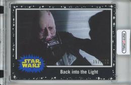 2019 TOPPS STAR WARS: JOURNEY TO THE RISE OF SKYWALKER Back into the Light Base/Black Starfield/#77【152/199】
