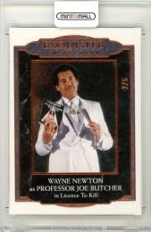 2024 Upper Deck Black Diamond James Bond Wayne Newton as Professor Joe Butcher 【2/5】