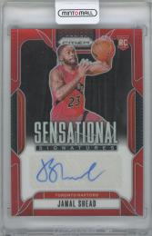 2024-25 PANINI Prizm Sensational Signatures Prizms Red / JAMAL SHEAD(Toronto Raptors) 【54/99】
