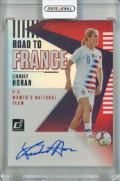 2018-19 Panini Donruss Lindsey Horan Road to France Autographs #14 United States