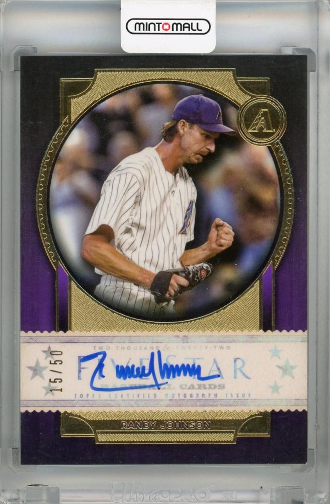 ミントモール / MINT 浦和店 / 2022 Topps Five Star Randy Johnson Base Autograph  Purple #FSA-RJO 【15/50】 Arizona Diamondbacks