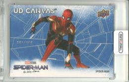 2023 Upper Deck Spider-Man: No Way Home Spider-Man #C-4 UD Canvas High Render Blue Parallel【292/299】