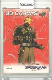2023 Upper Deck Spider-Man: No Way Home Electro #C-5 UD Canvas High Render Red Parallel【013/199】
