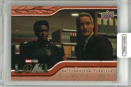 2023 Upper Deck Loki Season 1 We Freed the Timeline #89 Base Miss Minutes Parallel【77/99】