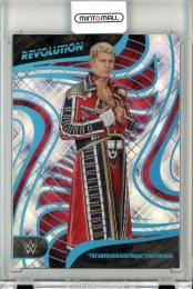 2023 Panini Revolution WWE  “The American Nightmare” Cody Rhodes Base Cosmic Parallel 051/149