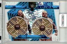 2023 Panini Revolution WWE  Ivar / Erik The Viking Raiders Tag Teams Base Impact Parallel 036/199