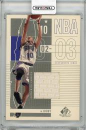 2002-03 UPPER DECK SP Game Used Mike Bibby Game Used Jersey