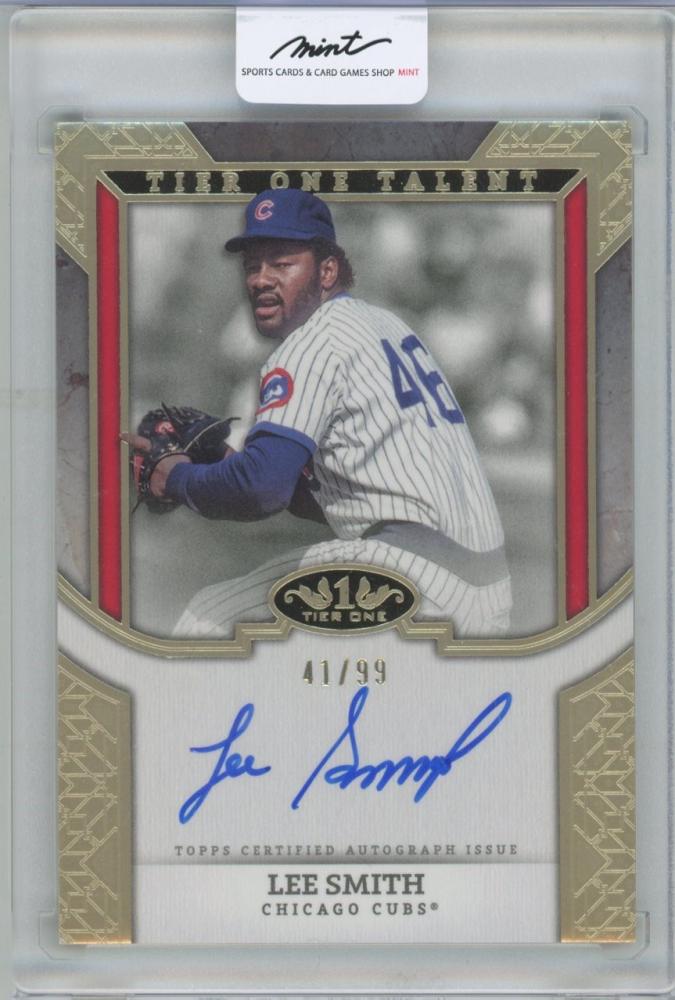 ミントモール / MINT 横浜店 / 2024 Topps Tier One Talent Autographs #T1TALS Lee  Smith(Chicago Cubs) 【41/99】