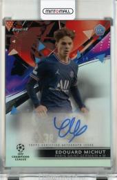 2021-22 Topps Finest UEFA Champions League Edouard Michut Autographs RC #BAEM