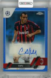 2022-23 Topps Chrome UEFA Club Competitions Cafu Autographs Blue Refractors #CAC【016/150】 AC Milan