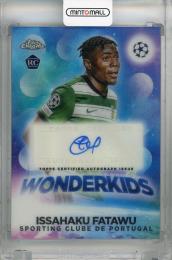 2022-23 Topps Chrome UEFA Club Competitions Issahaku Fatawu Wonderkids Autographs #W-12 Sporting Clube de Portugal